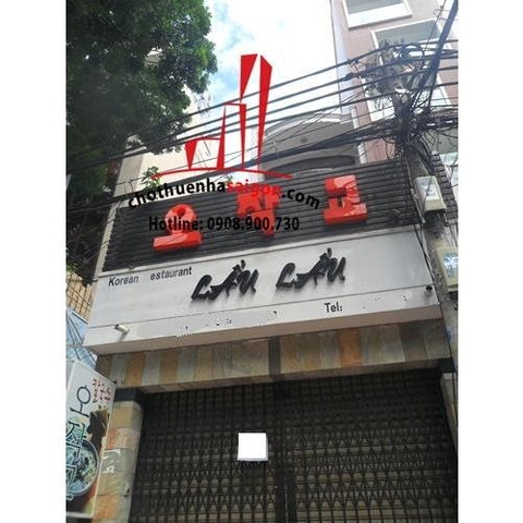 cho thuê nhà nguyên căn quận 3, đường nguyễn đình chiểu, 4000$