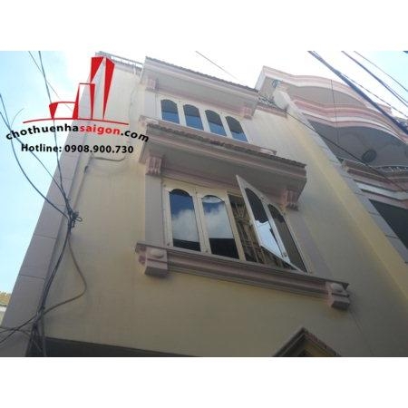 cho thuê nhà nguyên căn hẽm đường võ thị sáu, quận 3, giá 20tr/tháng