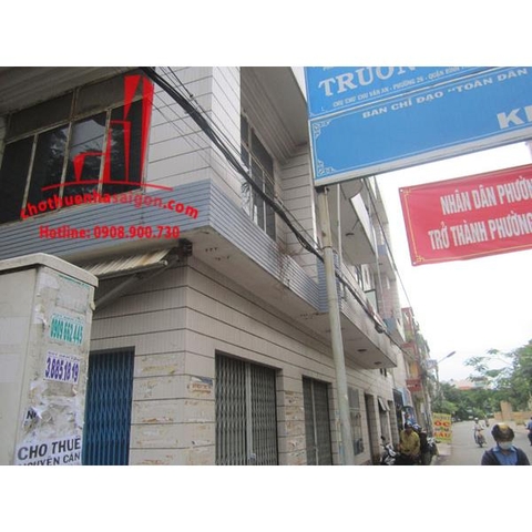 Cho thuê nhà quận Bình Thạnh, mặt tiền đường Đinh Bộ Lĩnh
