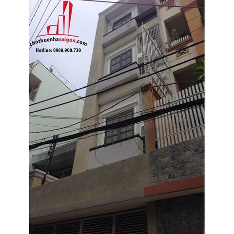 cho thuê nhà nguyên căn hẽm đường trần bình trọng quận bình thạnh, giá cho thuê 14tr/tháng