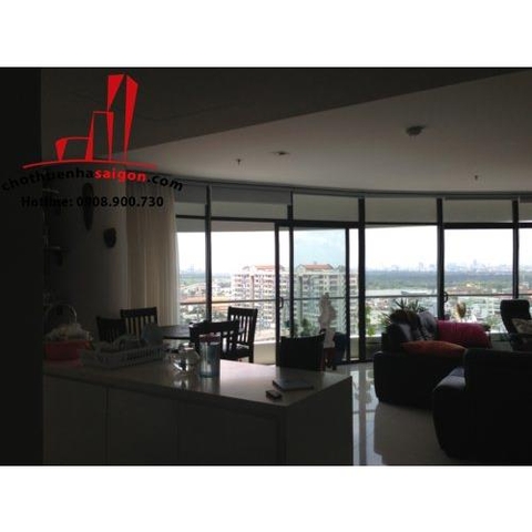 Cho thuê căn hộ city garden lầu 16,dt 141m, giá 2000$