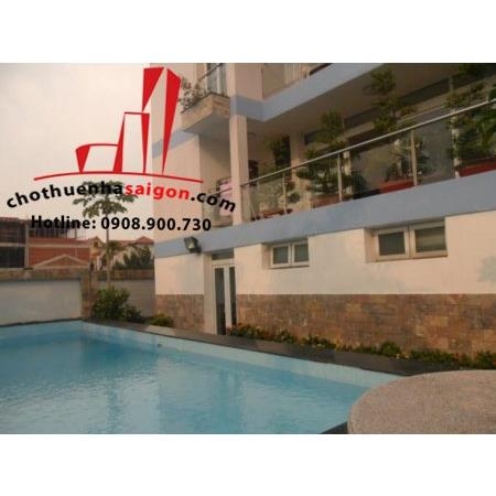 biệt thự đẹp view sông quận 2 cho thuê
