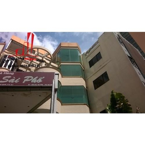 cho thuê biệt thự  nguyên căn  nhà mặt tiền thụt đường bà huyện thanh quan, quận 3 giá cho thuê:5000$/tháng