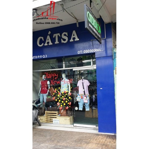 cho thuê nhà quận 3, nhà mặt tiền đường cách mạng tháng giá cho thuê:thương lượng