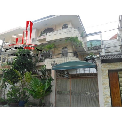 Cho thuê Villa Quận Bình Thạnh, hẻm rộng đường Nguyễn Xí. Giá : 1.000 usd/tháng.