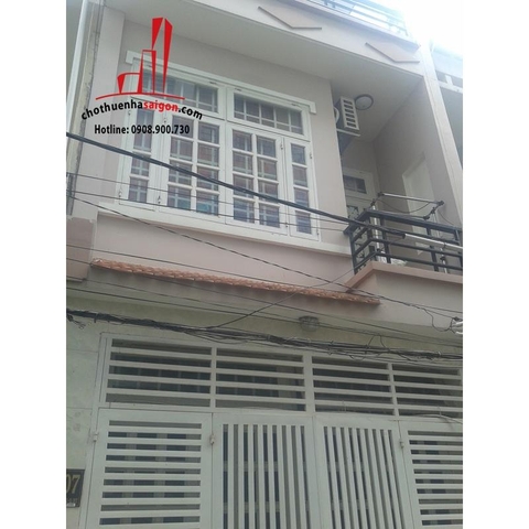 Cho thuê nhà Quận Bình Thạnh, hẻm xe hơi đường Nguyễn Hữu Cảnh. Giá : 11 triệu/tháng.