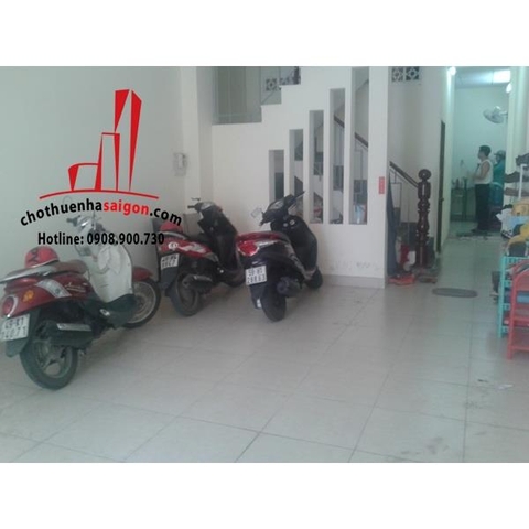 Cho thuê nhà Quận Bình Thạnh, hẻm xe hơi đường Nguyễn Hữu Cảnh. Giá : 11 triệu/tháng.