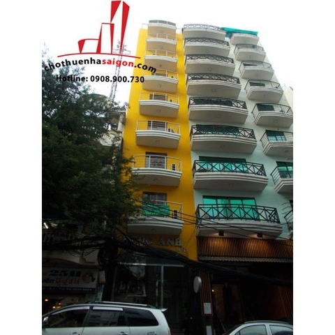 cho thuê khách sạn đường thái văn lung quận 1, giá 8000$