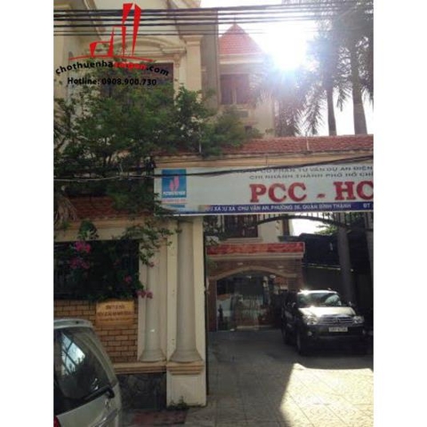 cho thuê villa đường nội bội chu văn an, quận bình thạnh, giá 2500$/tháng