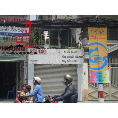 Cho thuê nhà Quận Bình Thạnh, mặt tiền đường Xô Viết Nghệ Tĩnh. Giá : 20 triệu/tháng.