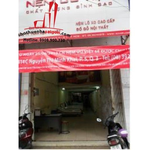 cho thuê nhà quận 3 , đường nguyễn thị minh khai giá 3300$