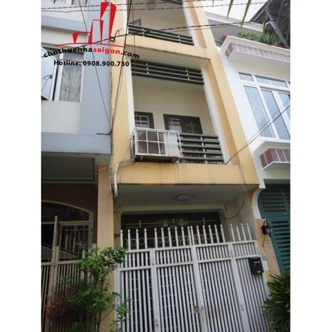 cho thuê nhà nguyên căn hẽm đường nguyễn thị minh khai quận 1, khu tây, gần đài truyền hình