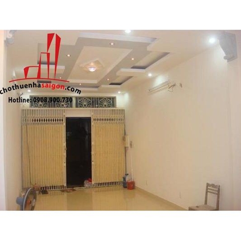Cho thuê nhà Quận Bình Thạnh, mặt tiền đường Bùi Đình Túy. Giá: 14 triệu/tháng.