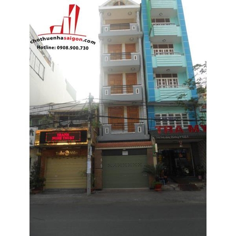 cần cho thuê căn nhà mặt tiền đường Lý Chính Thắng, phường 8, quận 3, TP.HCM