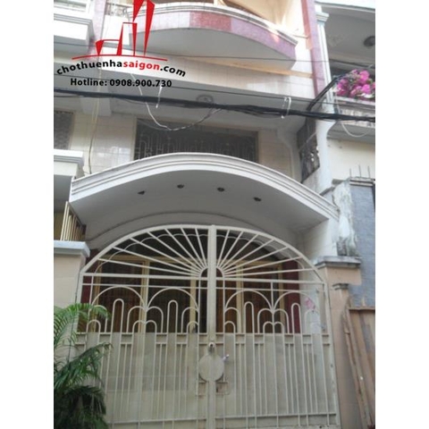 cho thuê nhà nguyên căn hẽm đường nguyễn thiện thuật, quận 3