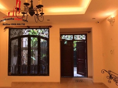 cho thuê villa mini đường nội bộ khu nguyễn cửu vân, p17, quận bình thạnh, giá 26tr/tháng