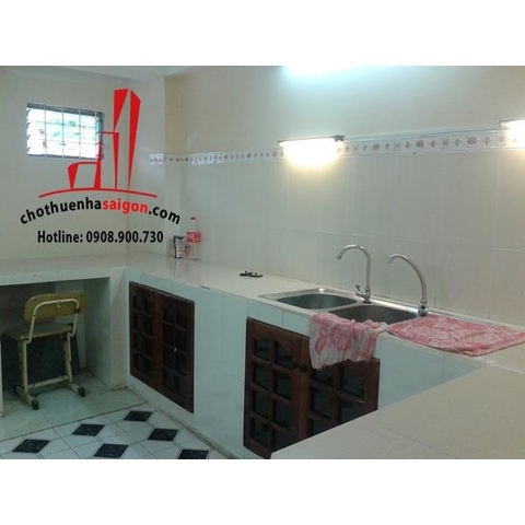Cho thuê nhà Quận Bình Thạnh, hẻm đường Nguyễn Cửu Vân. Giá : 12 triệu/tháng.