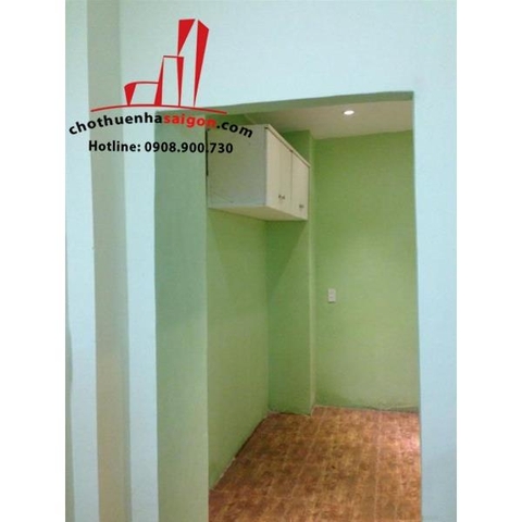 cho thuê nhà nguyên căn quận 3, đường vườn chuối, giá 11tr.