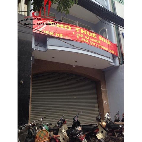 cho thuê nhà mặt tiền đường hồ văn huê, quận phú nhuận, giá cho thuê: 45tr/tháng