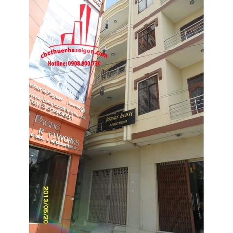 Cho thuê nhà Quận Bình Thạnh, đường Nguyễn Hữu Cảnh, gấn sát Quận 1. Giá 1.000 usd/tháng.