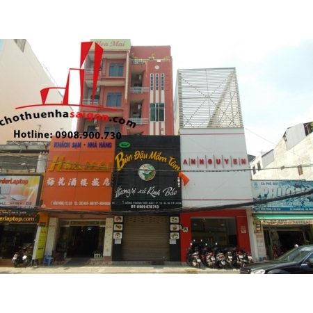 cho thuê nhà nguyên căn mặt tiền đường lê hồng phong, quận 10