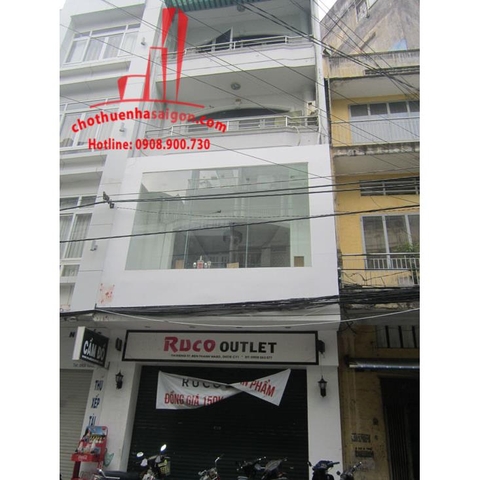 Cho thuê nhà quận 1, mặt tiền đường Lê Thị Riêng, giá: 2.000$