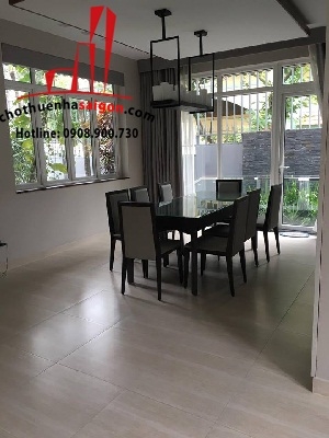 cần cho thuê villa khu combound đường nguyễn văn hưởng quận 2, giá cho thuê:3500$/tháng