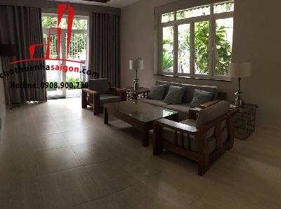 cần cho thuê villa khu combound đường nguyễn văn hưởng quận 2, giá cho thuê:3500$/tháng