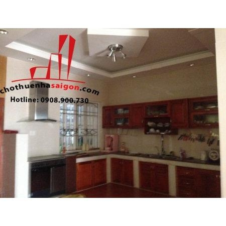 cho thuê biệt thự khu combound trần não, quận 2
