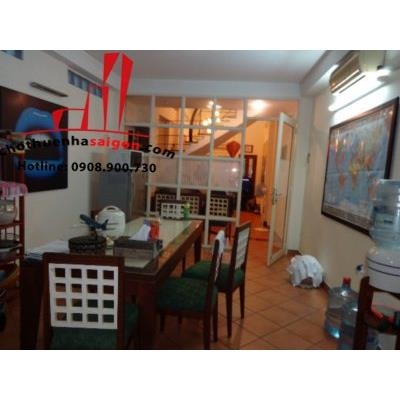 cho thuê nhà nguyên căn hẽm đường nguyễn thị minh khai, quận 1