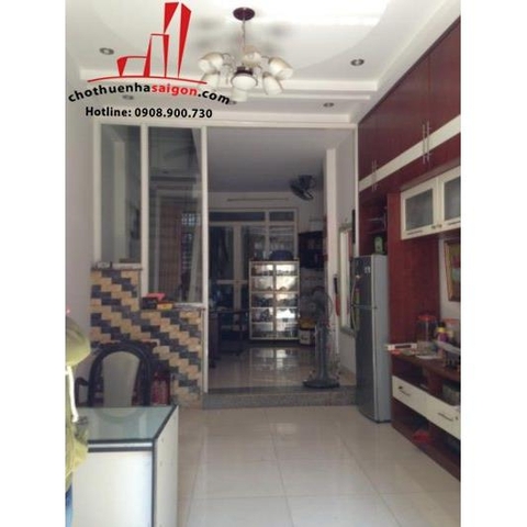 cho thuê nhà quận phú nhuận, đường hẽm huỳnh văn bánh giá cho thuê:15.000.000đ/tháng