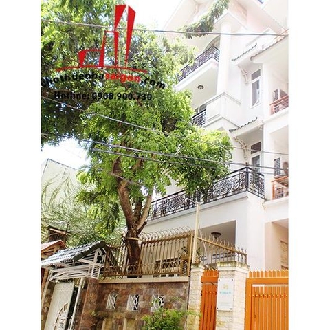 cho thuê nhà nguyên căn quận 3, đường trần quốc toản, giá 3800$.