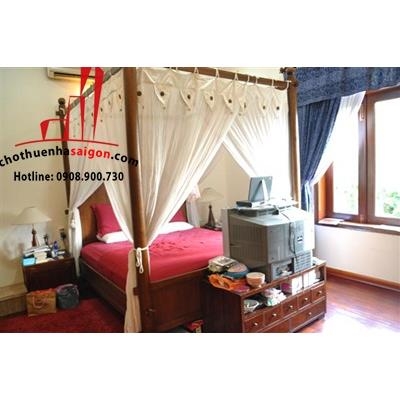 cho thuê biệt thự sân vườn hồ bơi, đường nguyễn văn hưởng, quận 2, giá cho thuê:3500$/tháng