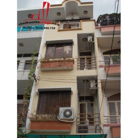 cho thuê nhà nguyên căn mặt tiền đường nguyễn hiền, quận 3, giá 18tr