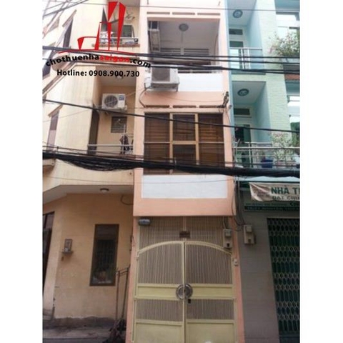 cho thuê nhà quận 3, hẽm đường nguyễn thiên thuật giá cho thuê: 11tr/tháng