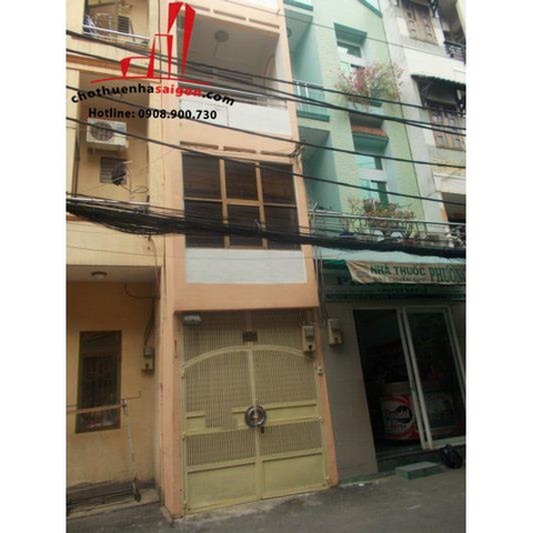 cho thuê nhà quận 3, hẽm đường nguyễn thiên thuật giá cho thuê: 11tr/tháng