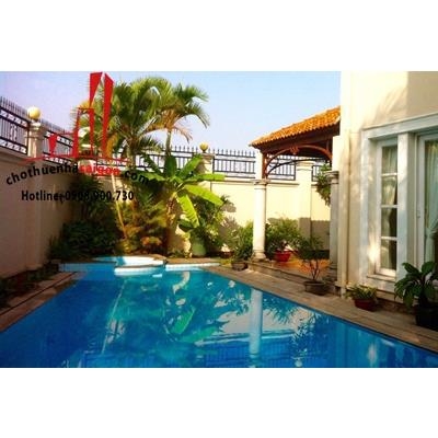 cho thuê villa khu combound khu biệt thự sát bờ sông đường nguyễn văn hưởng quận 2,