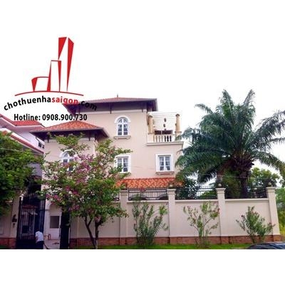 cho thuê villa khu combound khu biệt thự sát bờ sông đường nguyễn văn hưởng quận 2,