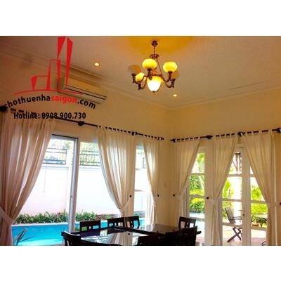 cho thuê villa khu combound khu biệt thự sát bờ sông đường nguyễn văn hưởng quận 2,