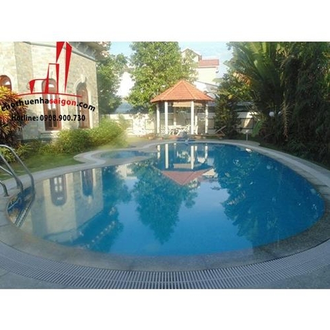 cho thuê biệt thự sân vườn rộng đường ngô quang huy quận 2, giá cho thuê:4500$/tháng