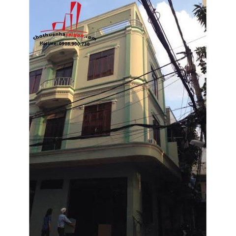 cho thuê nhà nguyên căn hẽm đường mê linh, phường 19,quân bình thạnh