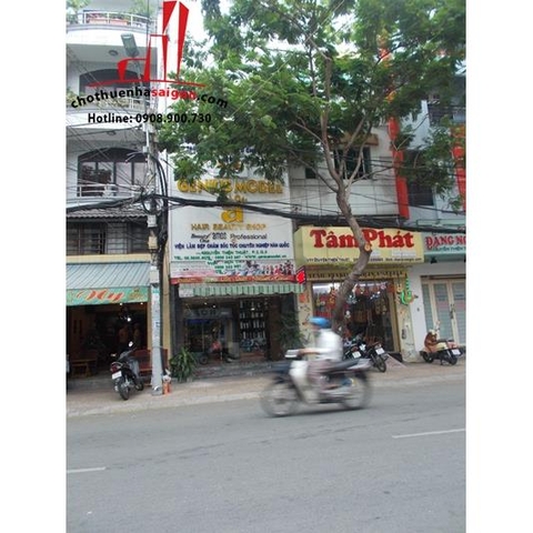cho thuê nhà mặt tiền quận 3, đường nguyễn thiện thuật giá cho thuê:36tr/tháng