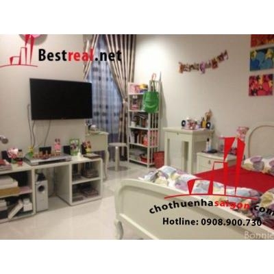 Cho thuê căn hộ city garden lầu 9 dt 110, giá 1350$