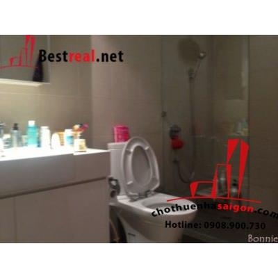 Cho thuê căn hộ city garden lầu 9 dt 110, giá 1350$