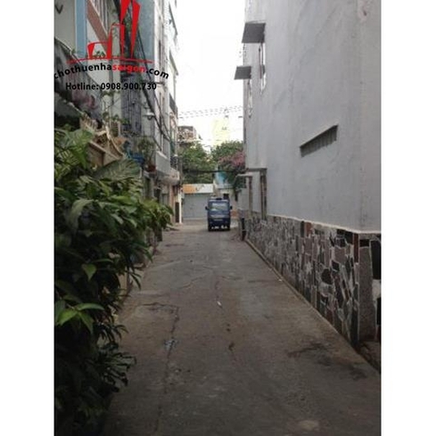 cho thuê nhà nguyên căn quận 3, đường hẽm huỳnh tịnh của giá cho thuê:12tr/tháng