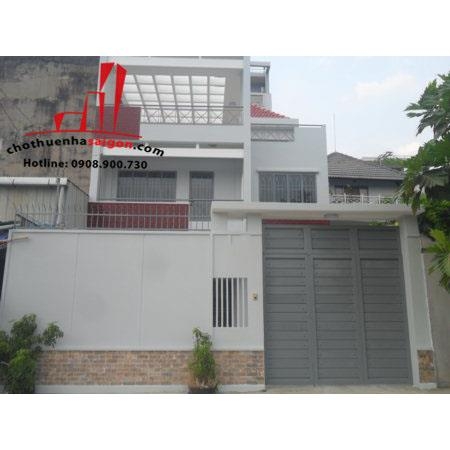 Cho thuê nhà mặt tiền đường số 4 Chu Văn An P.26, Bình Thạnh