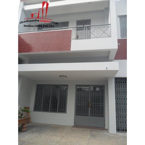 Cho thuê nhà mặt tiền đường số 4 Chu Văn An P.26, Bình Thạnh