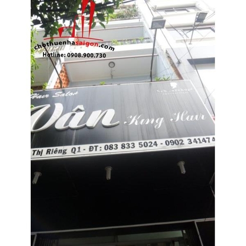 cho thuê mặt bằng mặt tiền đường lê thi riêng quận 1