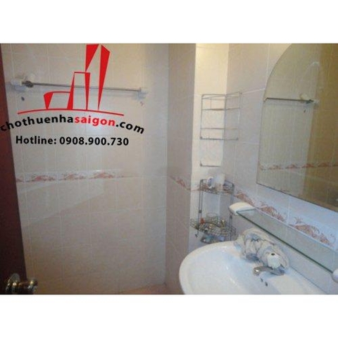 cho thuê căn hộ phúc thịnh  quận 5, đường tản đà giá 750$