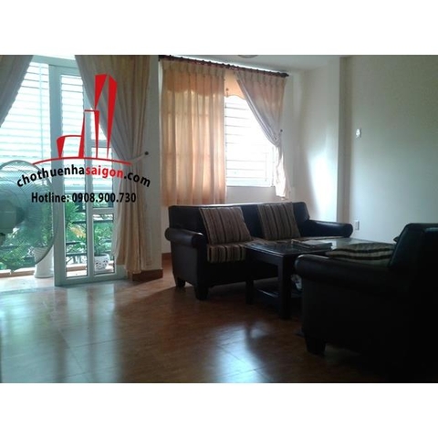 Cho thuê nhà Quận Bình Thạnh,hẻm xe hơi đường D1. Giá : 15 triệu/tháng.